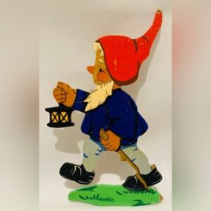 Mertens Kunst Wood Flat Figure German Märchen-Holzbild 6” Collectible